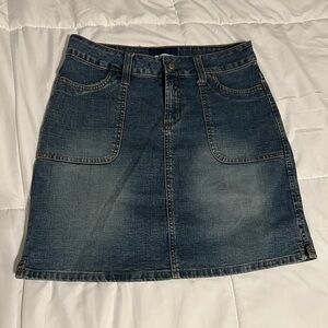 Vintage 90s Y2K L.A. Blues Denim Skirt